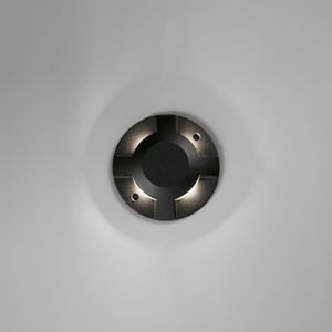 Outdoor wall lamp Loth black 70287