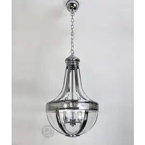 Дизайнерский подвесной светильник из стекла VICTORIA HALF DROP by Romatti Lighting