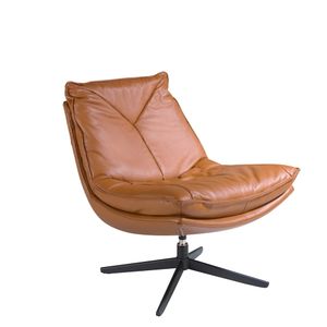 Вращающееся кресло 5096/A8036 с обивкой из кожи A8036