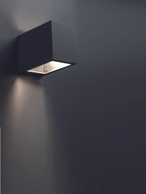 Outdoor wall lamp Lacre dark grey 70802