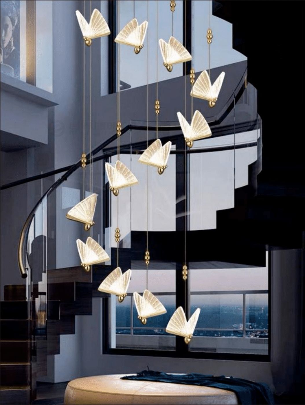 Pendant lamp FARFALLA by Romatti