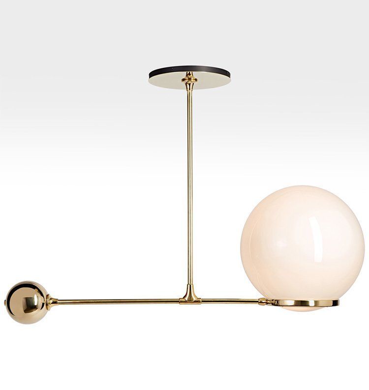 Designer pendant lamp CONTRAPESSO by Romatti