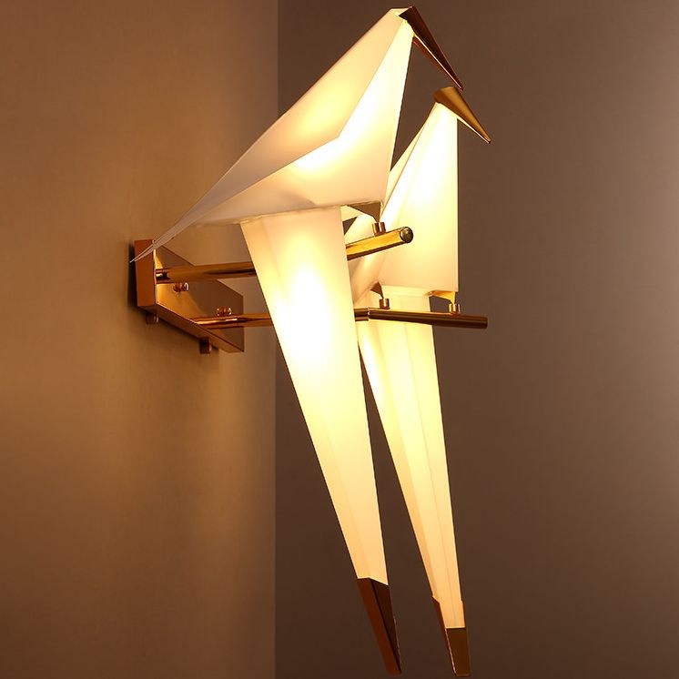 Wall lamp (Sconce) Origami Bird by Romatti