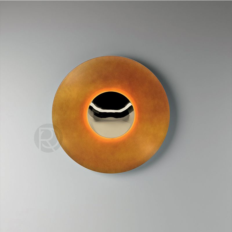 Wall lamp (Sconce) CIRCLE by Romatti 30, Orange