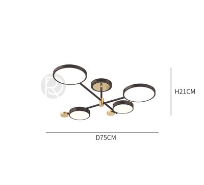 Designer chandelier ENTON by Romatti