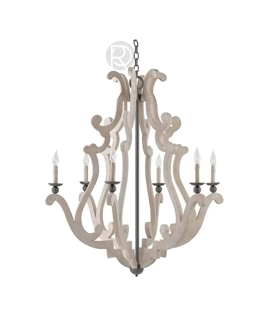 DURAND chandelier by Currey & Company