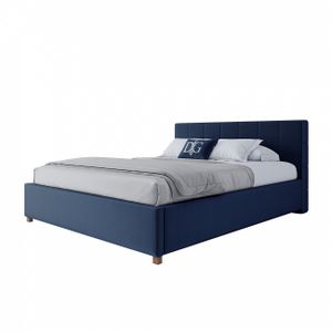 Double bed 160x200 blue Wales