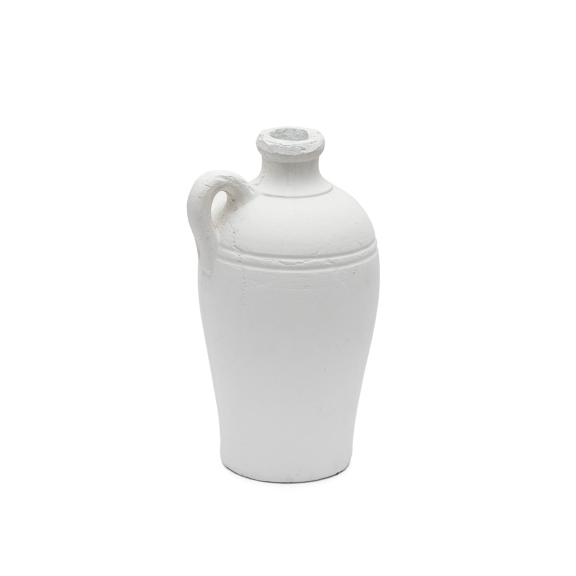 Palafrugell Белая терракотовая ваза 36,5 см Palafrugell