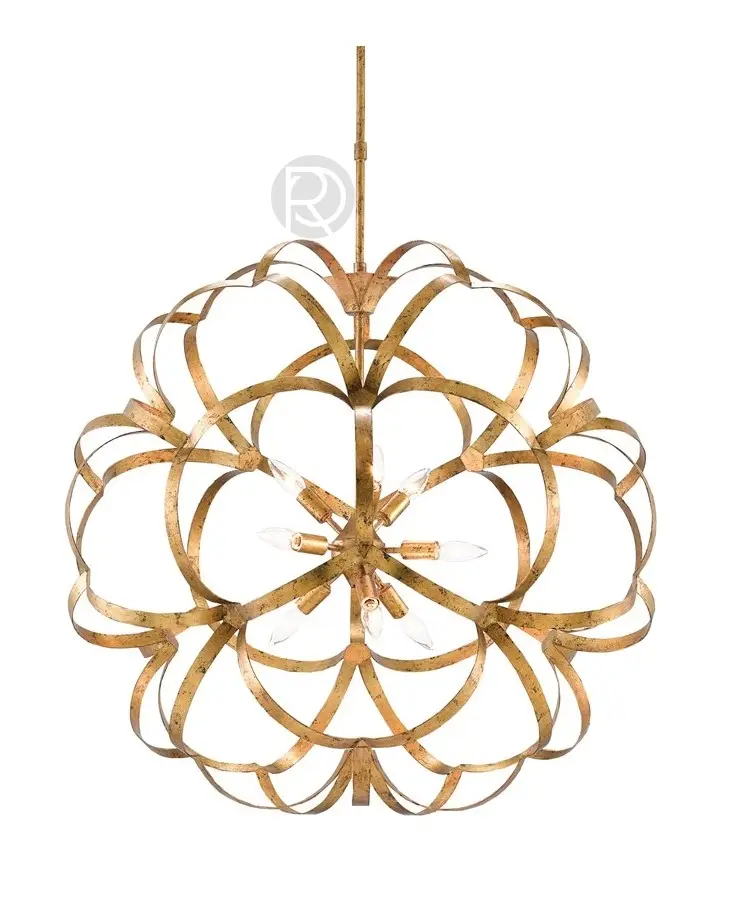 Chandelier SAPPHO ORB by Currey & Company