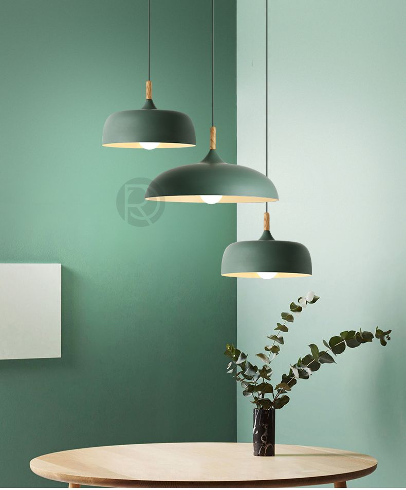 Designer pendant lamp U-COLOR by Romatti