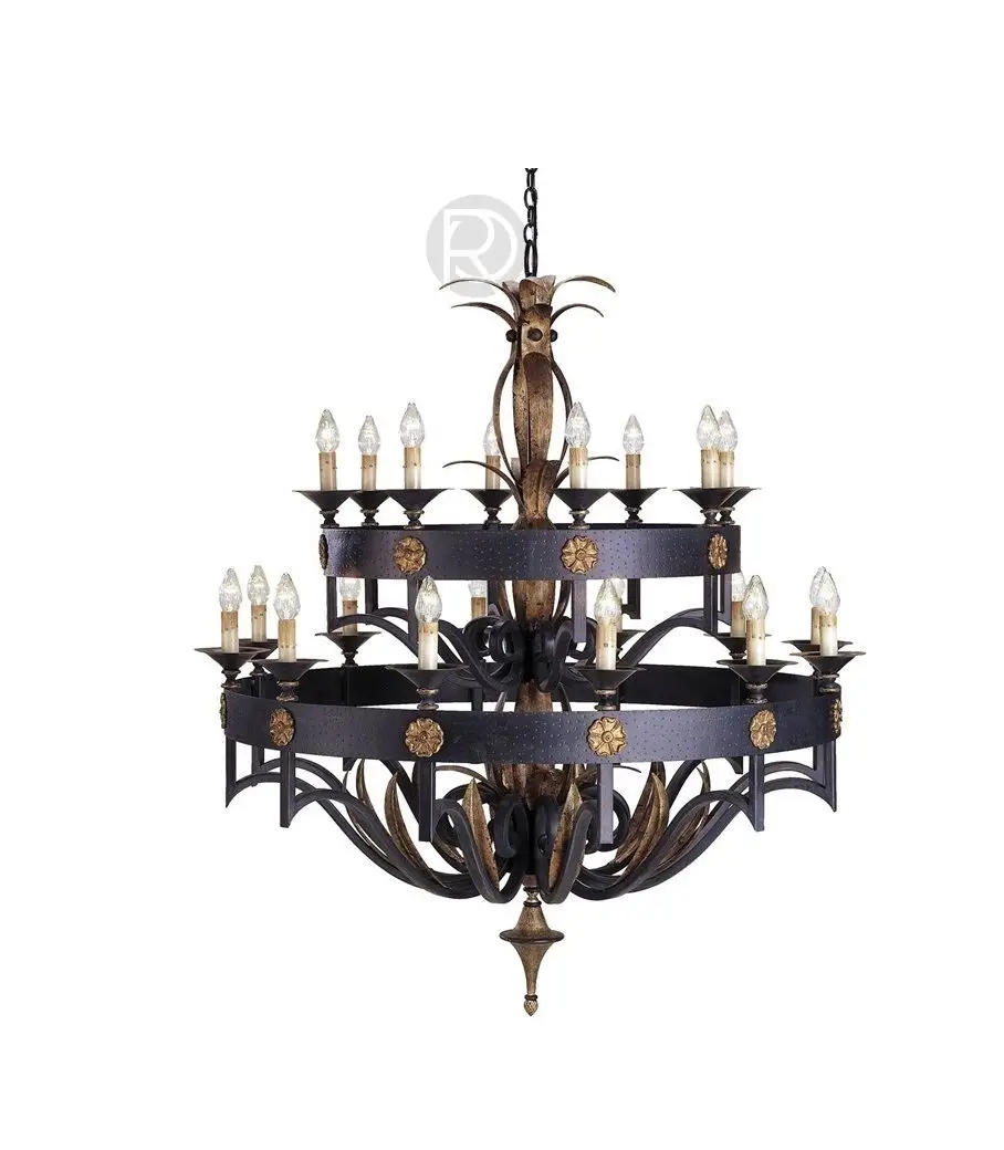 CAMELOT chandelier by Currey & Company