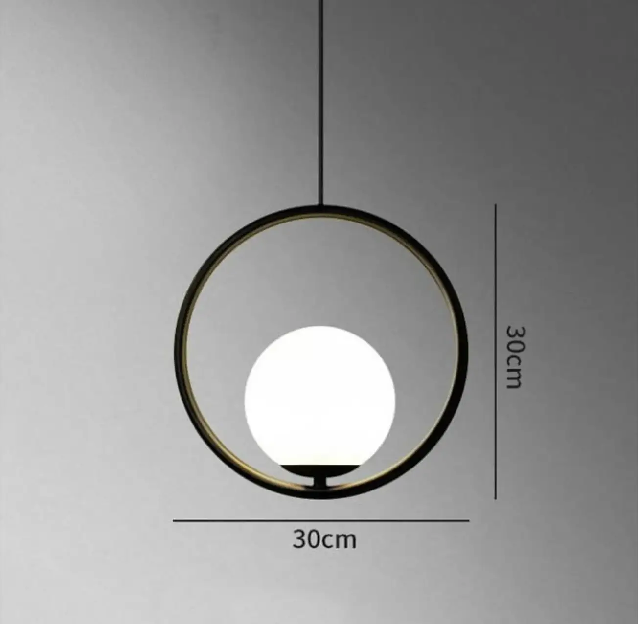 Hanging lamp SIYAH by Romatti