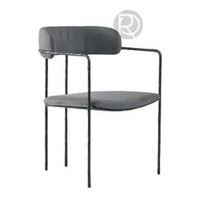 Дизайнерский стул на металлокаркасе LENOX VELLUTTO by Romatti