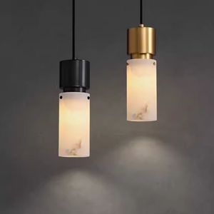 Дизайнерский подвесной светильник из мрамора CURT by Romatti