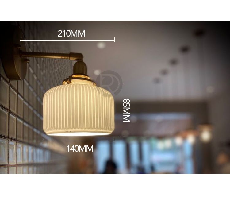Designer wall lamp (Sconce) NEPIK by Romatti