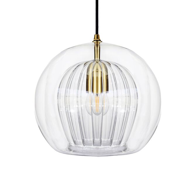 Pendant lamp PLEATED CRYSTAL by Marc Wood