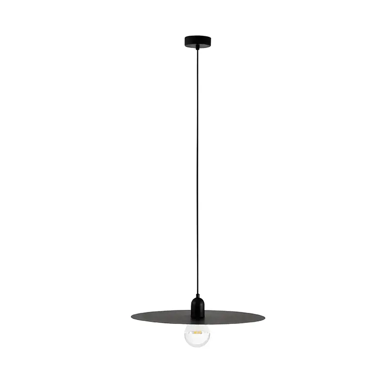 Hanging lamp Faro Plat black 68145