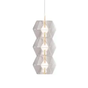 Дизайнерский подвесной светильник из стекла OUSHEN by Romatti