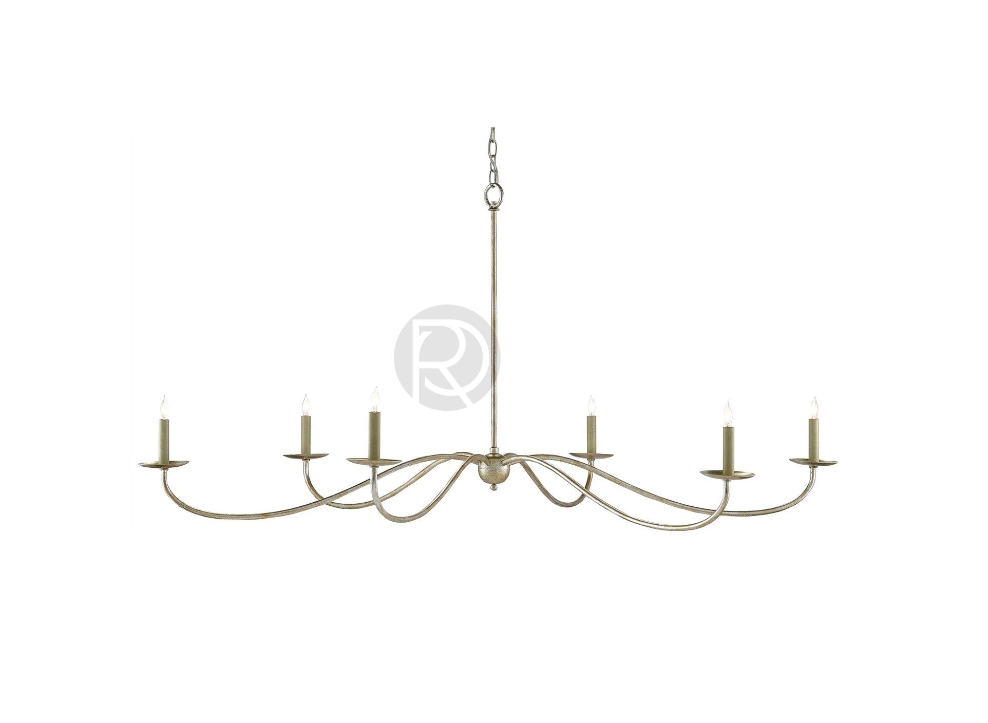 SAXON chandelier by Currey & Company