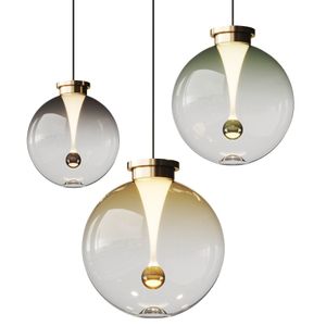 Дизайнерский подвесной светильник из стекла UFFER by Romatti