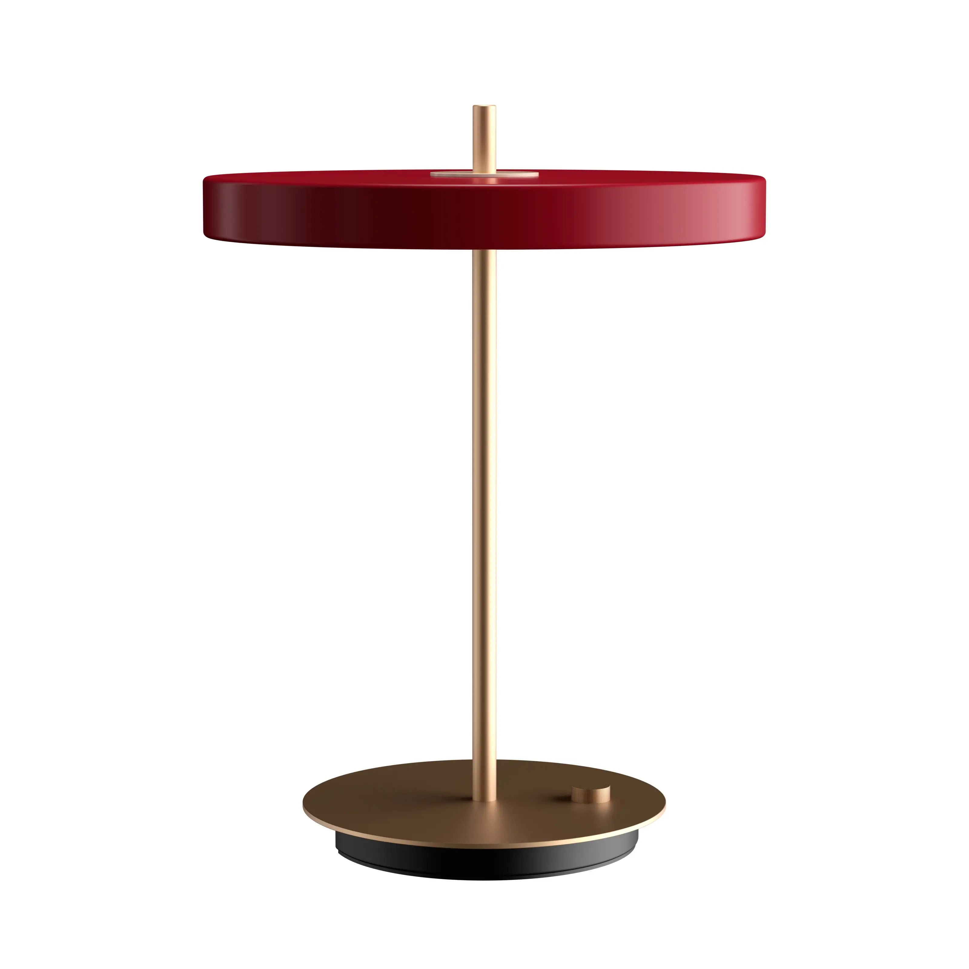 Asteria ruby red table lamp