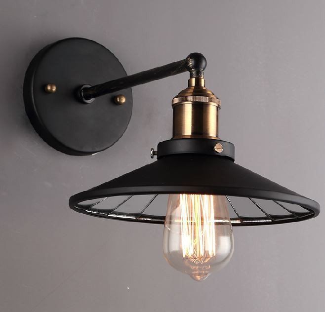 Wall lamp (Sconce) Industrial Mirror by Romatti