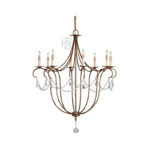 CRYSTAL LIGHT chandelier by Currey & Company