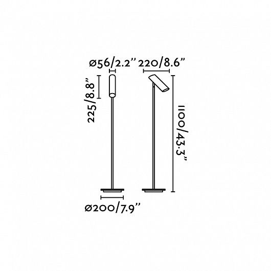 Торшер Link white 29883