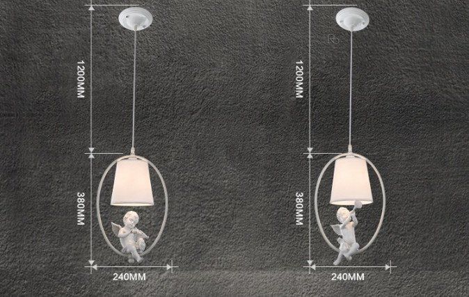 Hanging lamp Angel by Romatti