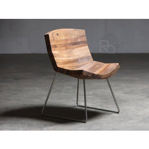 Дизайнерский стул на металлокаркасе в стиле Лофт Foter by Romatti