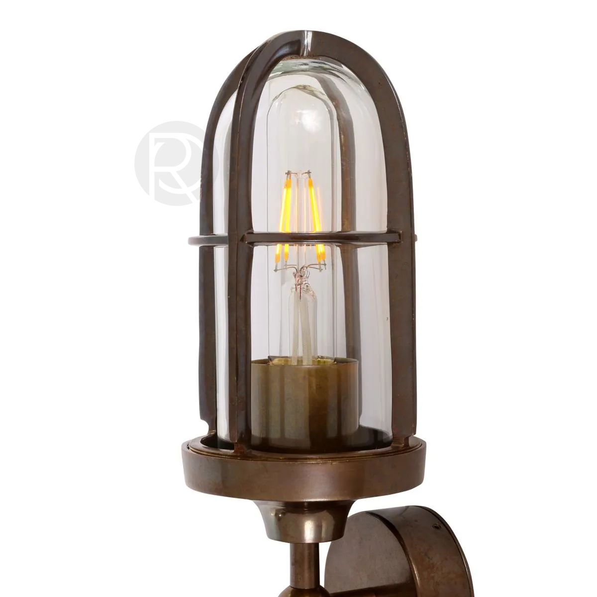 Designer wall lamp (Sconce) CLAYTON DOUBLE by Mullan Lighting