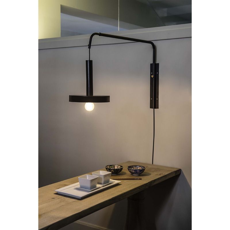 Wall lamp Whizz black+gold 20167