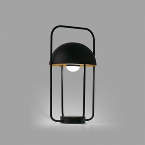 Portable lamp Jellyfish black+gold 24523
